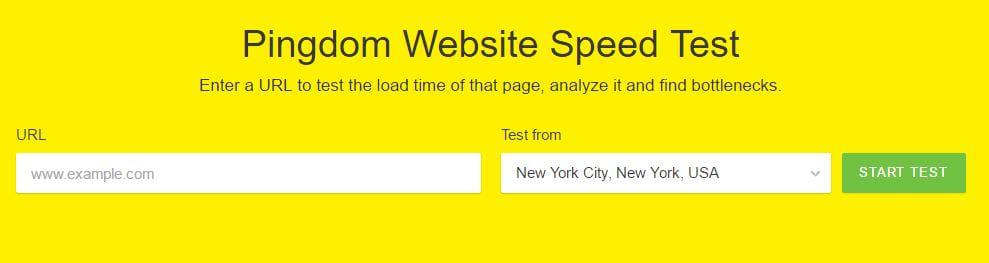 Website Speed Test